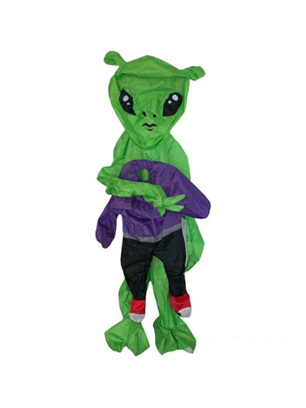 Spooktacular Creations Kids Inflatable Alien Caught Me Costume Size 7-10